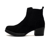 Cipriata L541 ALESSINA Real Suede Ankle Boot (Black Real Suede, UK Footwear Size System, Adult, Women, Numeric, Medium, 6)