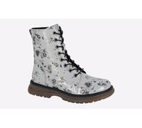 Cipriata Annetta Memory Foam Boots Womens | Boots | Grey Floral Patent | UK Size 6