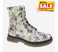 Cipriata L310LFM Womens Ankle Boots Light Grey/Floral - UK 7
