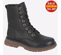 Cipriata Annetta MEMORY FOAM Womens Casual Fashion Zip Boot Black