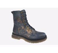 Cipriata Annetta Memory Foam Zip Boot Womens | Boots | Navy/Bronze/Multi | UK Size 7