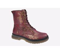 Cipriata Annetta MEMORY FOAM Zip Boot Womens - Burgundy - Size UK 7