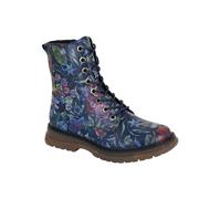 Cipriata Annetta Combat Boots, Womens/Ladies, 7 UK, Black/Blue