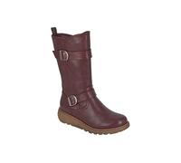 Cipriata Arcisa Womens Mid-Length Boots | Boots | Burgundy | UK Size 5