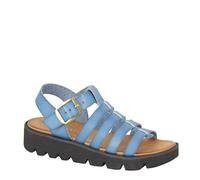 Cipriata Azia Ladies' T-Bar Halter Back Chunky Wedge Sandals