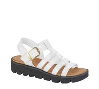 Cipriata Azia Ladies' T-Bar Halter Back Chunky Wedge Sandals