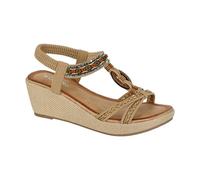 Cipriata Cipriata GIOELA Womens Slingback Sandals Beige - UK 3 - Light Brown
