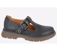 Cipriata Cira T-Bar Womens Casual Fashion Classic Buckle Shoes Black