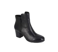 Cipriata Cleope Memory Foam Womens Ankle Boots | Slip On Shoes | Black | UK Size 8