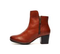 Cipriata Cleope Memory Foam Womens Ankle Boots | Slip On Shoes | Tan | UK Size 6