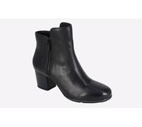 Cipriata Cleope Memory Foam Womens Ankle Boots | Slip On Shoes | Black | UK Size 8