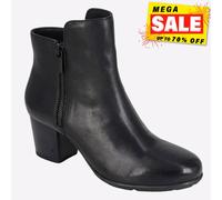 Cipriata Cleope MEMORY FOAM Womens Casual Fashion Leather Ankle Boots Black