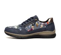 Cipriata Clita Memory Foam Womens Trainers, Size 3 In Navy/Floral
