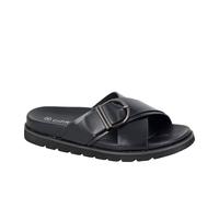 Ladies Mule Sandals Slip On Cross Over Cipriata Open Toe Flat Holiday Summer