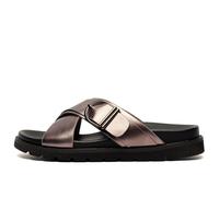 Ladies Mule Sandals Slip On Cross Over Cipriata Open Toe Flat Holiday Summer