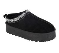 Cipriata DANILLA L570 Ladies Comfort Faux Fur Braided Cuff platform slip on mule