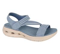 Cipriata Elena Womens Ankle Strap Sandals Blue Textile - Size UK 4