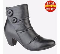 Cipriata Emma Memory Foam Ankle Boot Womens | Boots | Black | UK Size 8