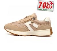 Cipriata Ferrara Womens Desinger Casual Zip Chic Memory Foam Suede Trainers