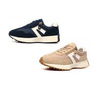 Cipriata L645C-7 Ferrara Womens Glam Trainer Navy Size 7