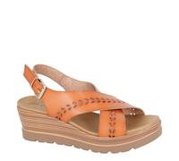 Cipriata Gavina Ladies' Cross Over Slingback Platform Sandals