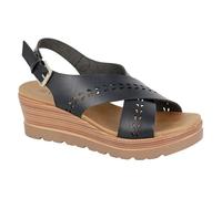 Cipriata L648A-3 Womens Platform Sandal Black size 3