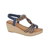 Cipriata Cipriata GIOELA Womens Slingback Sandals Navy - UK 3 - Navy