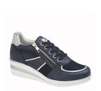 Cipriata Graziosa Ladies' Zip Up Wedge Heel Fashion Trainers