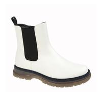 Cipriata Jessica Ladies' Single Zip Up Ankle Flat Chelsea Boots