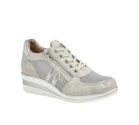 Cipriata Jone Womens Shoes Trainers, Size 7 In Silver Metallic