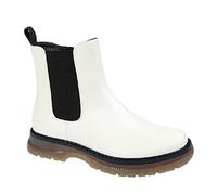 Cipriata L052G-6 Ladies Ankle Boots White PU size 6 UK