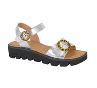 Cipriata Mimi Wedge Sandal Womens | Sandals | Silver | UK Size 3