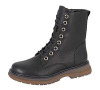 Cipriata L310AA-3, Annetta, Womens Lace-up Fashion Boots, Black Matt, size 3 UK