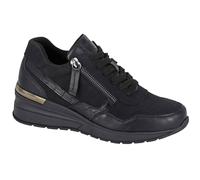 Cipriata L363 'ADA' Ladies' Lace and Zip Wedge Heel Glamour Trainers -POST FREE