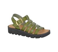 Cipriata Womens Wedge Sandals L282 Open Toe Ankle Strap Summer Shoes UK 3-8