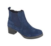 Cipriata L541 ALESSINA Real Suede Ankle Boot (Navy Real Suede, UK Footwear Size System, Adult, Women, Numeric, Medium, 7)