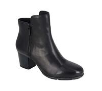 Cipriata Cleope MEMORY FOAM Womens Casual Fashion Leather Ankle Boots Black