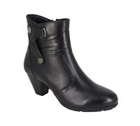 Cipriata Women's Ankle Boot Claretta – Memory Foam Leather – Black