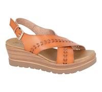 Cipriata L648LT-7 Womens Platform Sandal Tan size 7
