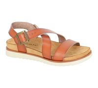 Cipriata L649BT-4 Womens Halter Back Sandal Tan PU size 4