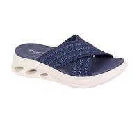 Cipriata L657NC-8 Womens Cross Over Mule Navy Blue size 5