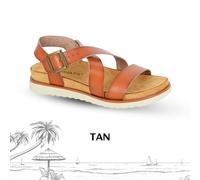 Cipriata Olvia Womens Sandals | Sandals | Tan | UK Size 5