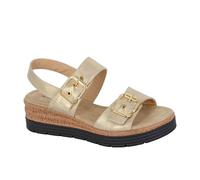 Cipriata L631BG-8 Ladies Sandal Gold Metallic size 8
