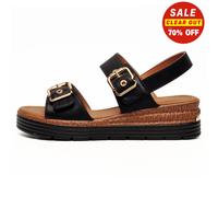 Cipriata Milia Womens Summer Beach Fashion Casual Sandals Black