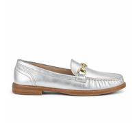 Cipriata Nicolosa Loafer Womens Shoes | Slip On Shoes | Silver | UK Size 4