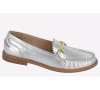 Cipriata Nicolosa Womens - Silver Leather - Size UK 8