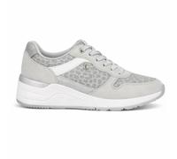 Cipriata Novelia Womens Shoes Trainers, Size 3 In Silver/White/Animal Print