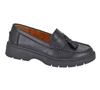 Cipriata Omara L353A Ladies Action Leather Tassle Slip On Casual Loafers Shoes