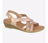 Cipriata Quarta Buckle Sandal Womens | Sandals | Rose Gold Combination | UK Size 3