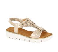 Cipriata Salvia Sandal Womens | Sandals | Gold | UK Size 7